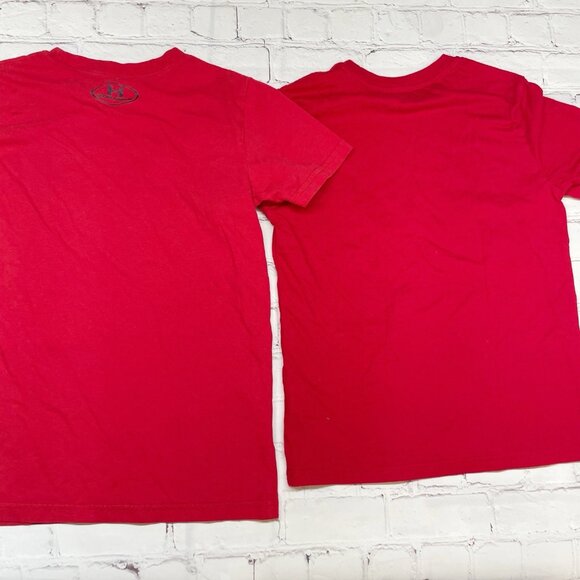 Home Of The Brave Tee Bundle Youth M (8) Under Armour Red Short Sleeve July 4th - Picture 5 of 7